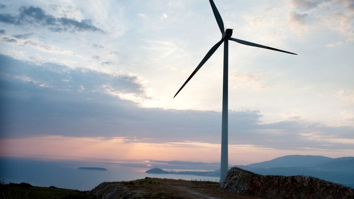ČEZ drží téměř 37,4procentní podíl ve firmě Akenerji Elektrik Üretim, která provozuje několik vodních elektráren, větrný park Ayyildiz (na snímku) a paroplynovou elektrárnu Egemer.
