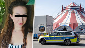 Akrobatka Marina B. a Cirkus Paul Busch