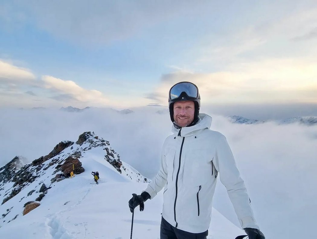 Bývalý vynikající norský lyžař Aksel Lund Svindal