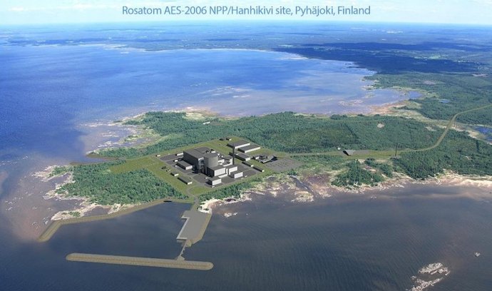 aktualizovaný projekt výstavby jaderné elektrárny rusko-finského konsorcia Fennovoima