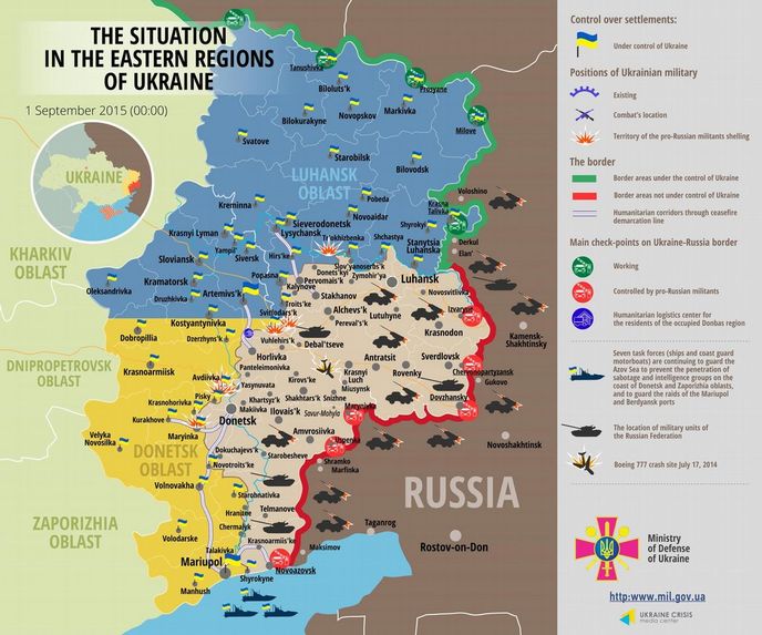 Aktuální situace na východě Ukrajiny