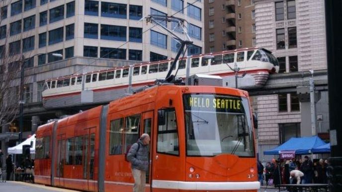 Aktuální tramvajový provoz v Seatle