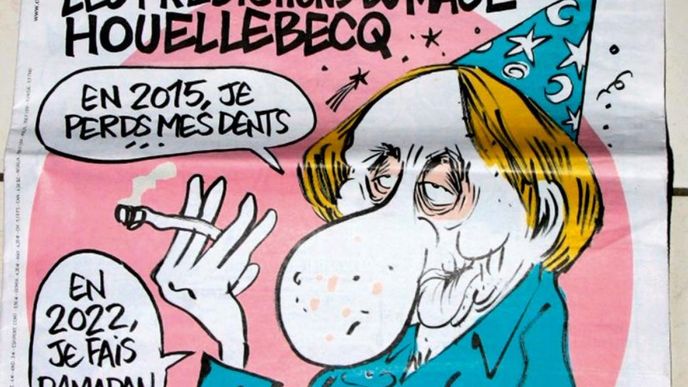 Aktuální vydání týdeníku Charlie Hebdo