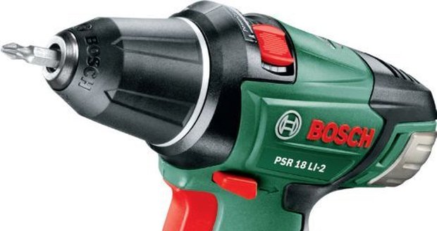 Bosch Bosch PSR 18 LI-2, špičkový model akušroubováku.