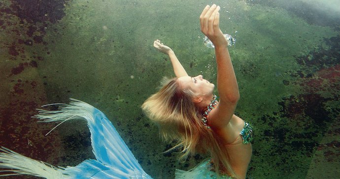 Život pod vodou je její vášní