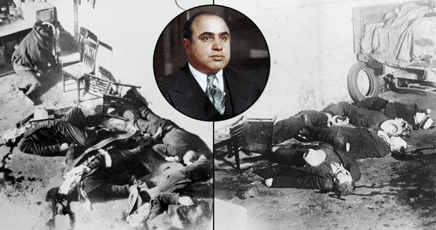 Krvavý masakr na Valentýna: Chladnokrevná poprava 7 mužů měla podpis „Al Capone“!