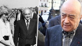 Zemřel miliardář Mohamed Al-Fayed (†94). Syna, který zahynul s princeznou Dianou, přežil o 26 let