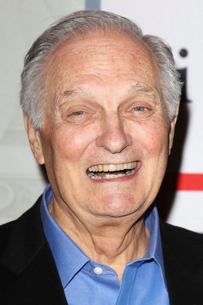 Alan Alda, představitel Benjamina Frenklina