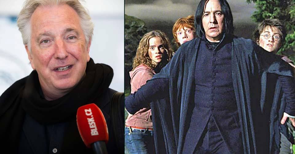 Alan Rickman zemřel v 69 letech na rakovinu.