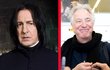 Alan Rickman přiletěl do Prahy včera běžnou linkou z Londýna.