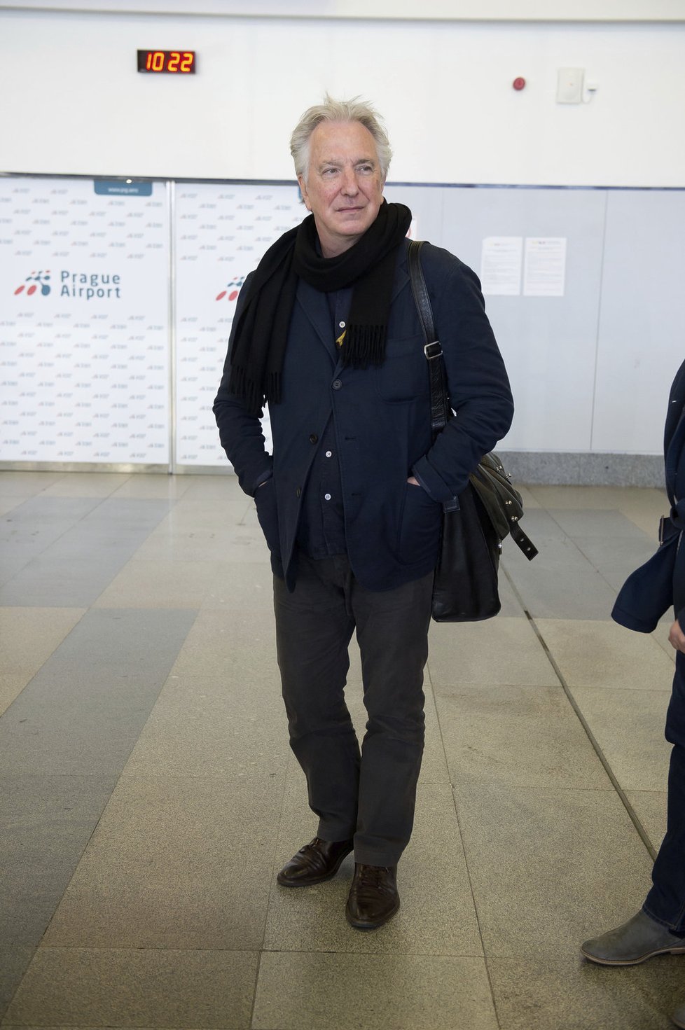 Alan Rickman v Praze