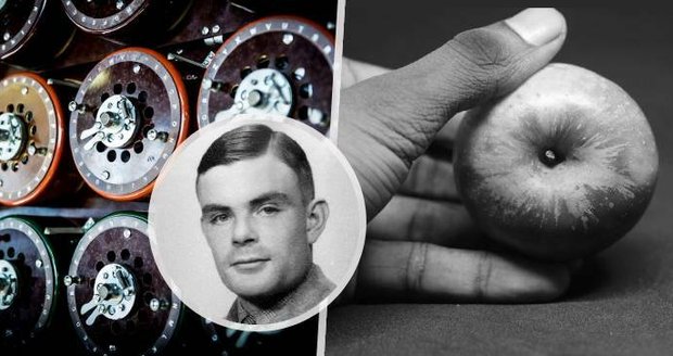 Jak umírali: Turing se otrávil jablkem po vzoru Sněhurky! Jeho orgány včetně mozku páchly po hořkých mandlích