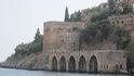 Kryté historické doky pod alanyjským hradem