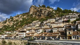 Albánské město Berat.