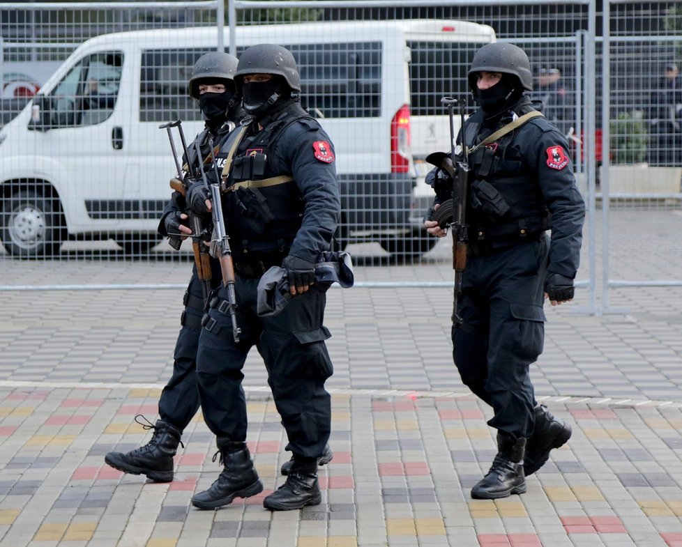 Albánie posiluje své policejní jednotky.