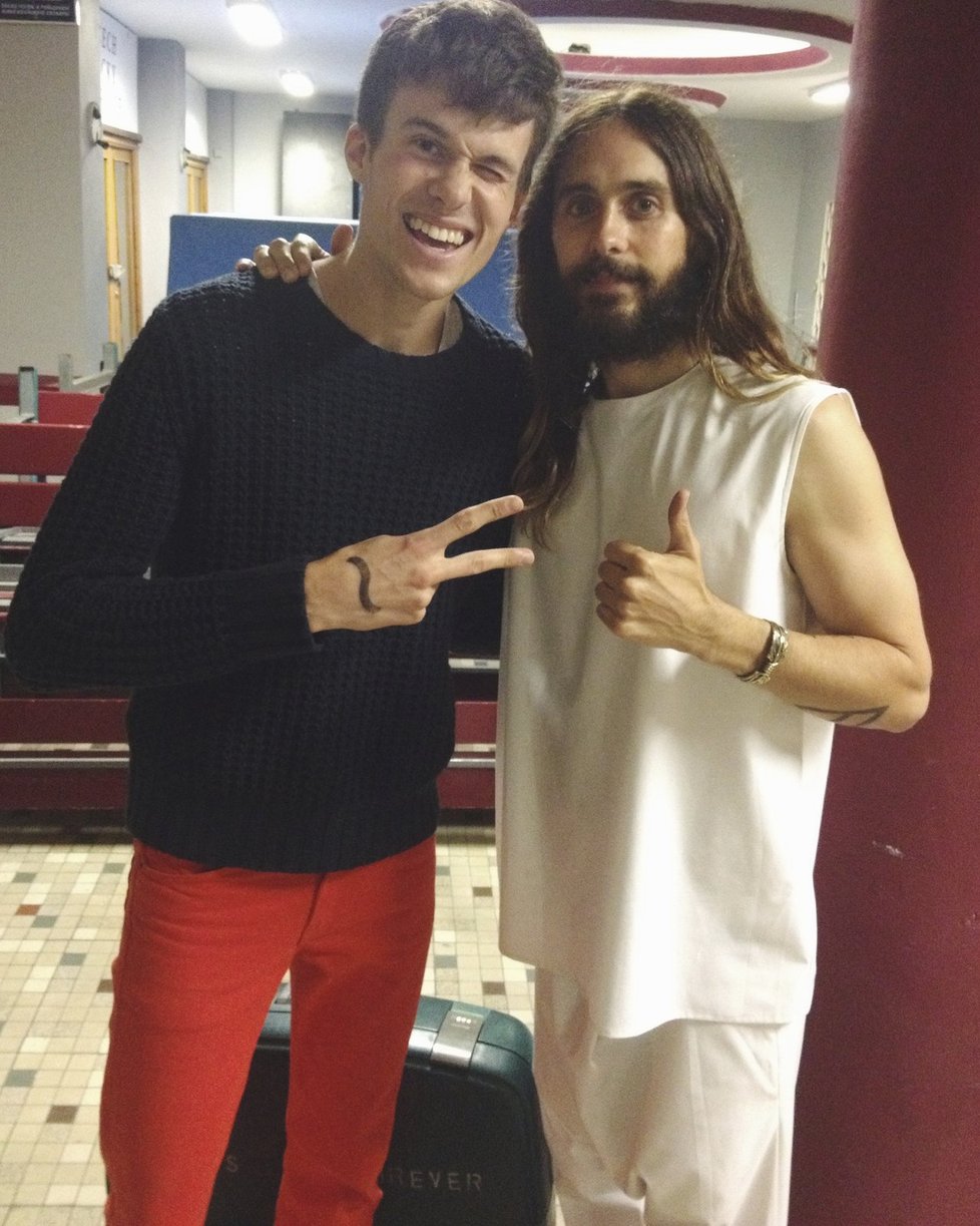 S Jaredem Leto