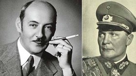 Albert Göring (vlevo) a jeho bratr Hermann nemohli být víc rozdílní.