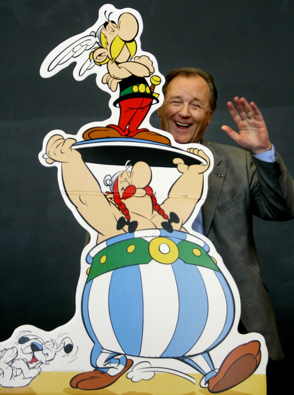 Albert Uderzo, jeden z duchovních otců Asterixe