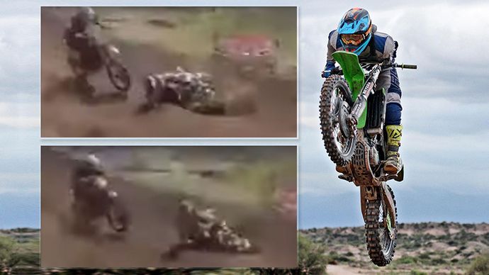 Motokrosař Alberto Zapata se vrátil k závodění po listopadové amputaci ruky, v neděli po těžkém pádu zemřel