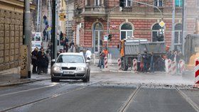 Tramvajová doprava v Praze bude mít o víkendu problémy u Albertova a Výtoně. (Ilustrační foto)