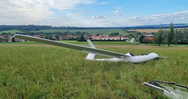 Švédský pilot havaroval u Albrechtic.