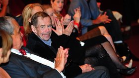 Havel vypadá po oslavě jako znovuzrozený