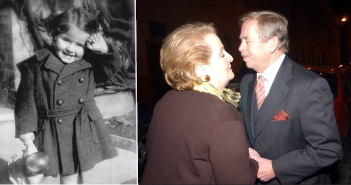 From Madlenka the most influential woman in the world.  Albright († 84) was adored by Havel, Zeman added touching words