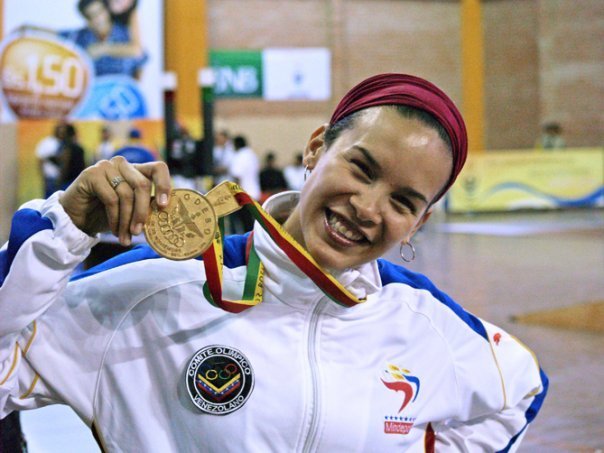 Šermířka Alejandra Benítez má za sebou řadu sportovních úspěchu