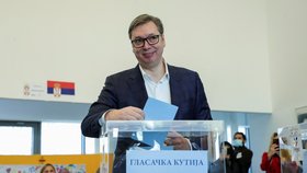 Volby v Srbsku: Prezident Aleksandar Vučić (3.4.2022)