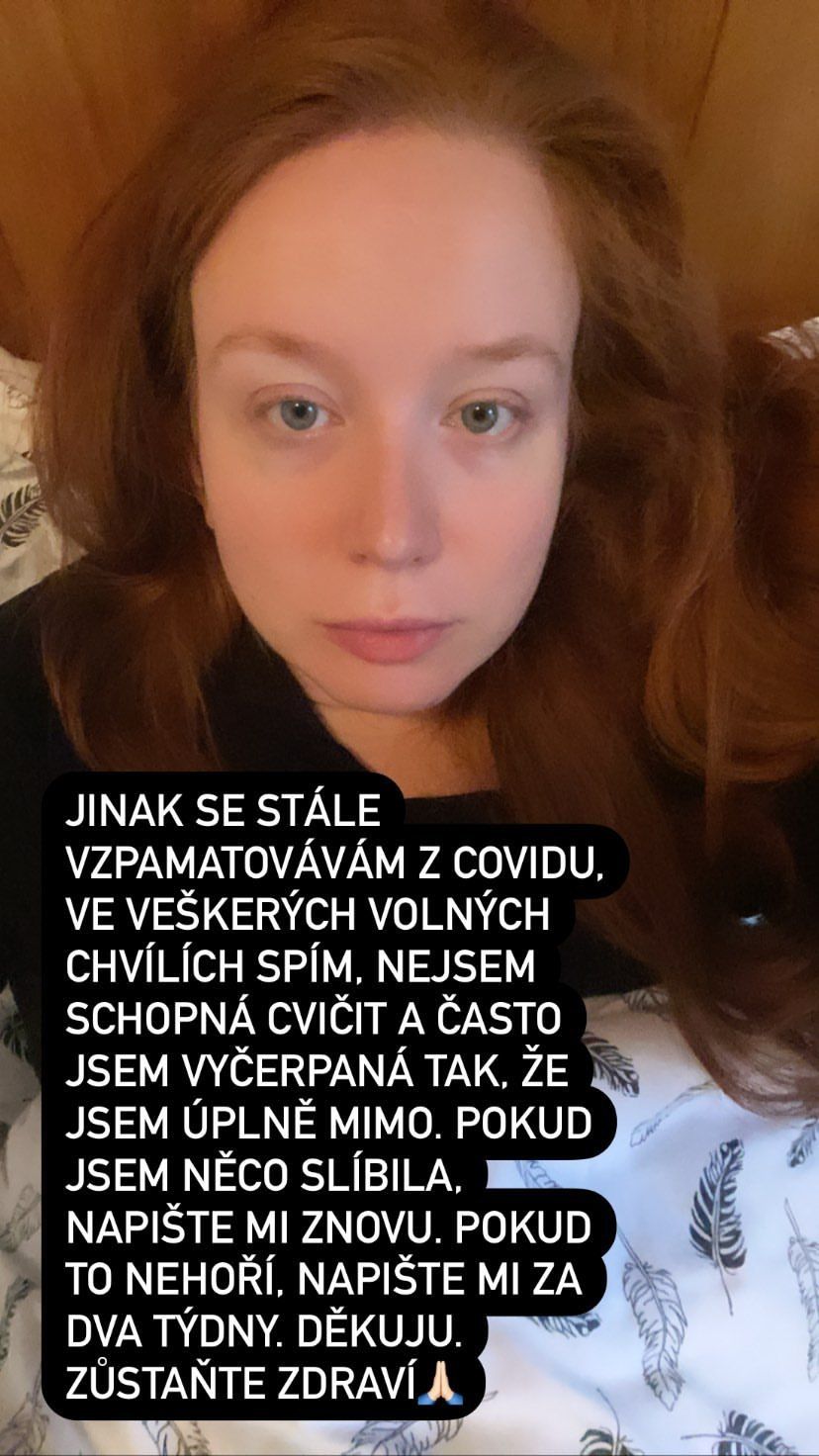 Alena Doláková na sobě stále pociťuje neblahé následky koronaviru...