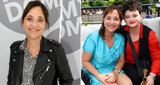 Alena Mihulová s dcerou Karolínou