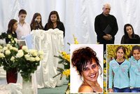Sbohem, mé milované! Zdrcený otec se rozloučil s manželkou a čtyřmi dcerami, které zahynuly při nehodě