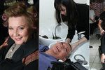 Ministryně financí a vicepremiérka Alena Schillerová (za ANO) si v Sapě nechala vyfoukat hlavu, užila si i masáž.