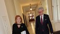 Alena Schillerová a Karel Havlíček (ANO) při příchodu na jednání vlády (31.8.2026) Alena Schillerová a Karel Havlíček (ANO) při příchodu na jednání vlády (31.8.2026)