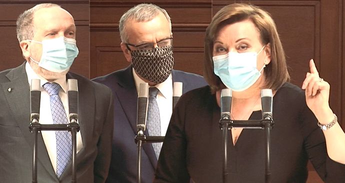 Sněmovna o koronaviru: Schillerová čelila ve Sněmovně kritice Klause ml. i Kalouska (8.4.2020)