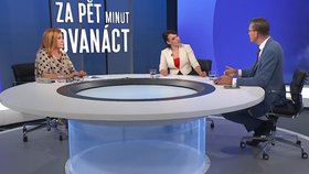 Alena Schillerová a Martin Kupka se střetli na TV Nova (20.6.2026)a