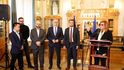 Ministryně financí Alena Schillerová (ANO) na tiskovce k návratu EET v Obecním domě Ministryně financí Alena Schillerová (ANO) na tiskovce k návratu EET v Obecním domě