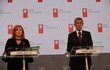 Alena Schillerová a Andrej Babiš (ANO) na tiskovce po jednání vlády (31.8.2026) Alena Schillerová a Andrej Babiš (ANO) na tiskovce po jednání vlády (31.8.2026)