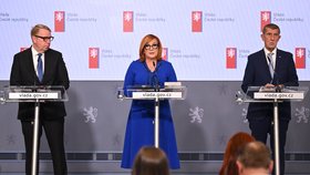 Alena Schillerová (ANO) na tiskovce po jednání vlády (21.9.2026)