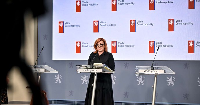 Alena Schillerová (ANO) na Úřadu vlády