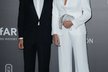 Alena Šeredová a Alessandro Nasi na AmfAR Gala v Miláně