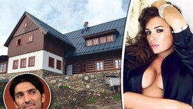 Manželé Gianluigi Buffon a Alena Šeredová investují miliony do penzionu ve Špindlerově Mlýně
