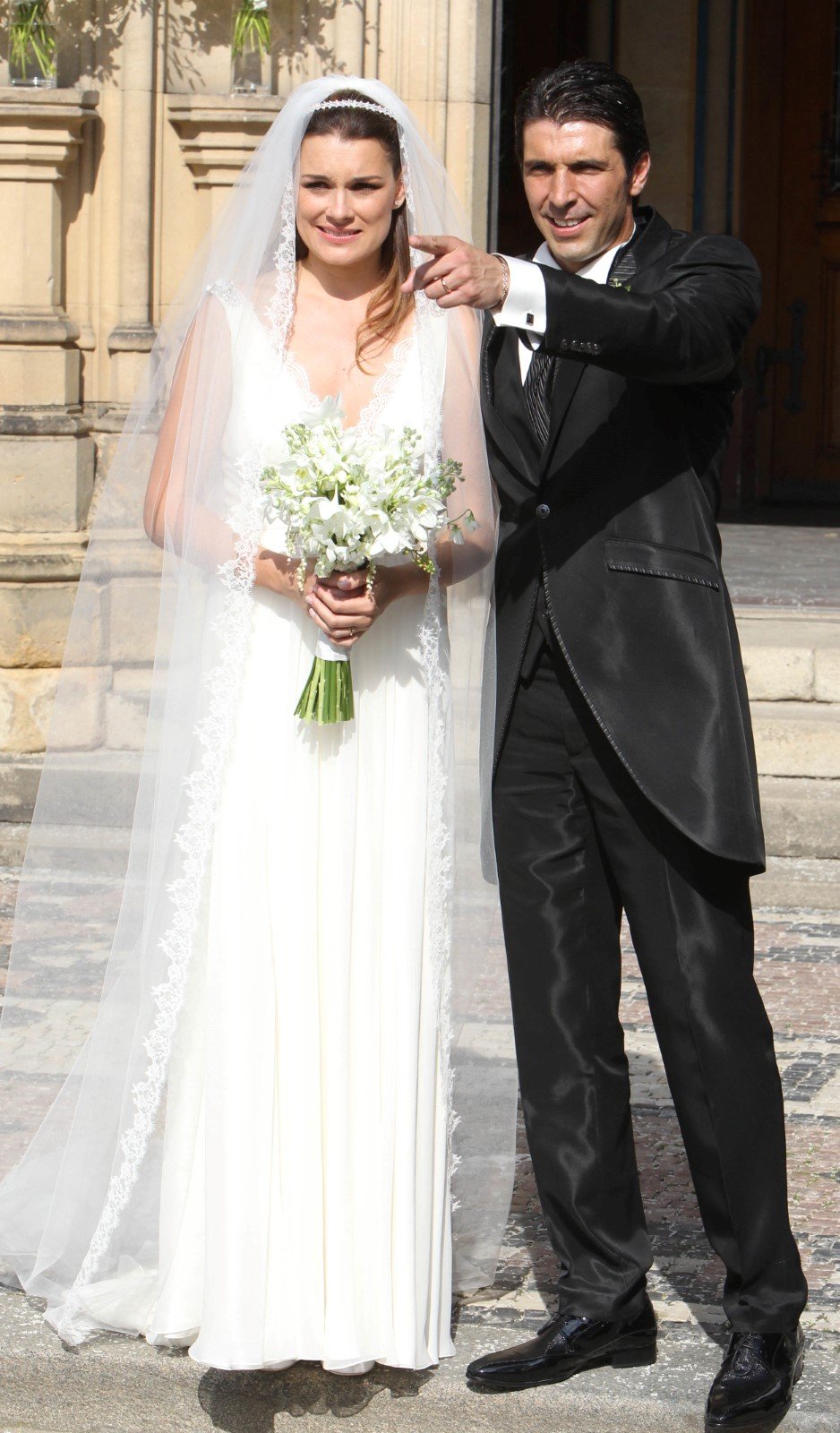 Svatba Aleny Šeredové a Gigiho Buffona v létě 2011 v Praze na Vyšehradě