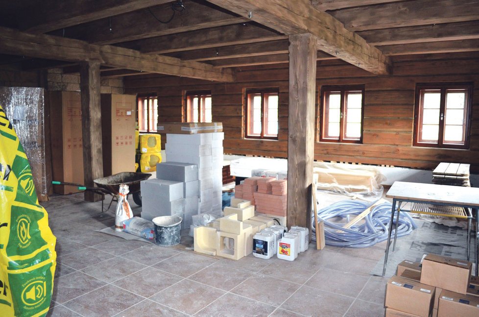 Ve všech pokojích se při rekonstrukci využívaly nejdražší materiály.