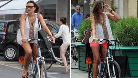 Cyklistika frčí: Alena Šeredová brázdí italské ulice na kole
