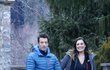 Alena Šeredová se svým miliardářem Alesandrem Nasim. Alena Šeredová se svým miliardářem Alesandrem Nasim.