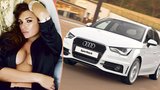 Sexyauto Aleny Šeredové: Tohle dostala česká sexbomba od manžela Gigiho