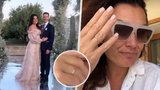 Alena Šeredová po svatbě ukázala snubní prsten: Jednoduchá elegance!