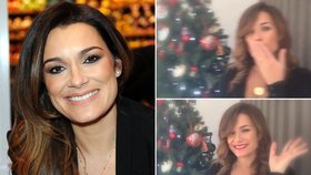 Alena Šeredová přeje krásné vánoční svátky všem svým fanouškům