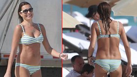 Alena Šeredová předvedla své sexy křivky na pláži v Miami